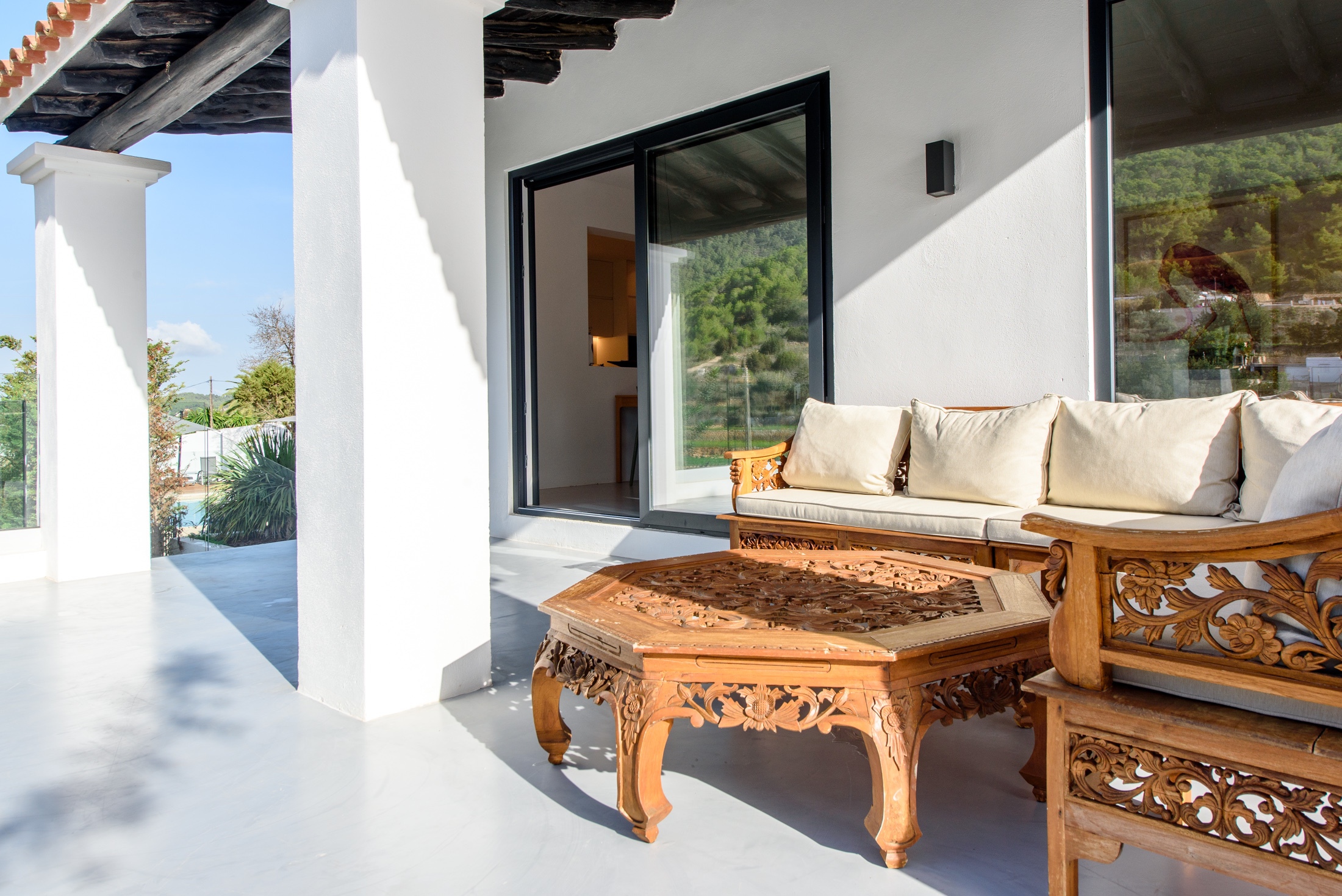 Resa Estates Ibiza villa for sale es Cubells modern heated pool outdoor 1.jpg